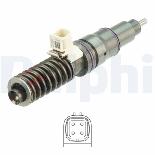 DELPHI Einspritzventil BEBE5H01001-12B1