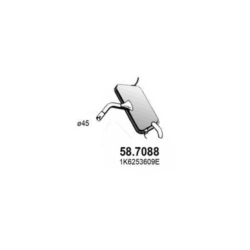 ASSO Endschalld&auml;mpfer 58.7088