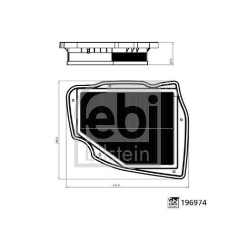 FEBI BILSTEIN Luftfilter 196974