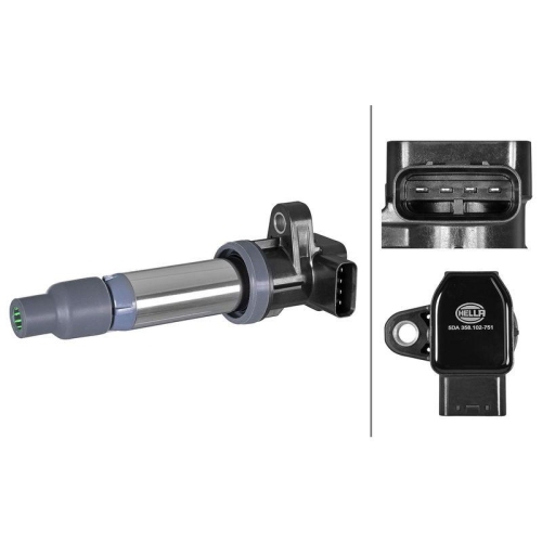 HELLA Z&uuml;ndspule 5DA 358 102-751