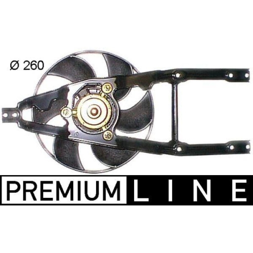 MAHLE L&uuml;fter, Motork&uuml;hlung BEHR *** PREMIUM LINE *** CFF 298 000P