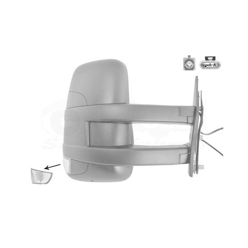 VAN WEZEL Au&szlig;enspiegel * HAGUS * 2816812