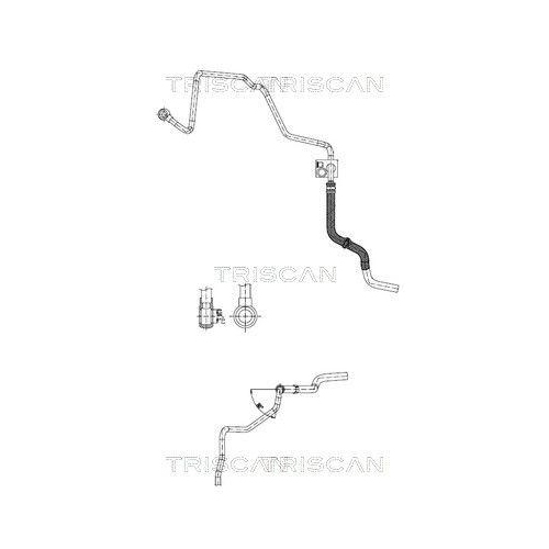 TRISCAN Hydraulikschlauch, Lenkung 8516 29055