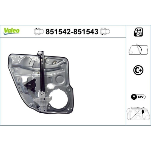VALEO Fensterheber 851542