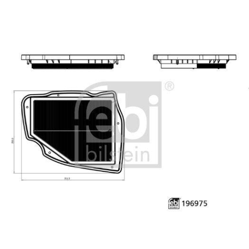 FEBI BILSTEIN Luftfilter 196975