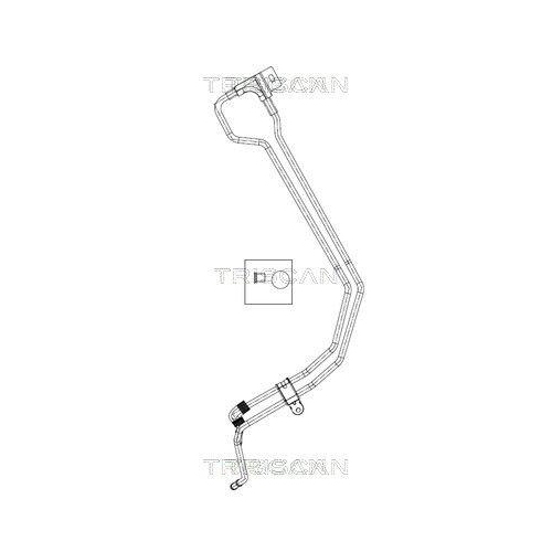 TRISCAN Hydraulikschlauch, Lenkung 8516 43002