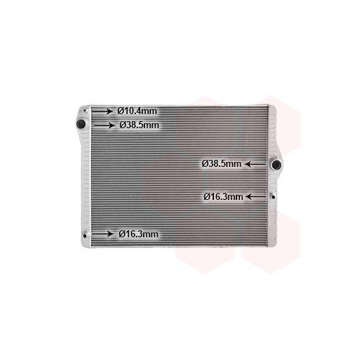 VAN WEZEL K&uuml;hler, Motork&uuml;hlung 06012702