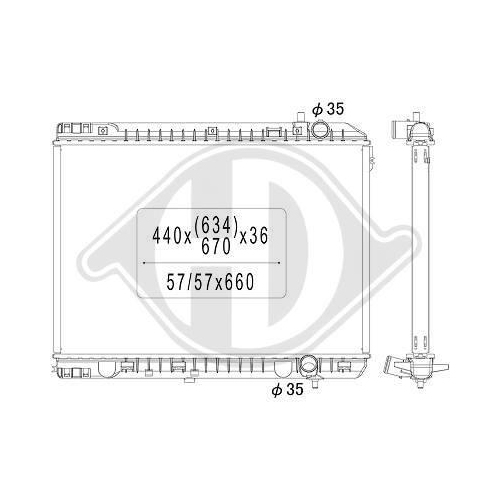 DIEDERICHS K&uuml;hler, Motork&uuml;hlung DIEDERICHS Climate DCM3818
