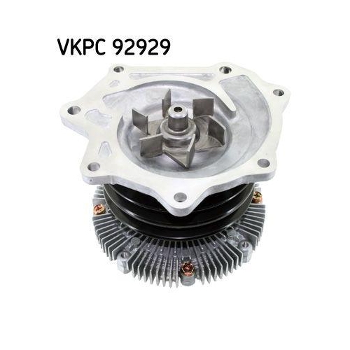 SKF Wasserpumpe, Motork&uuml;hlung