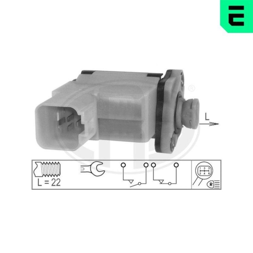 ERA Schalter, R&uuml;ckfahrleuchte