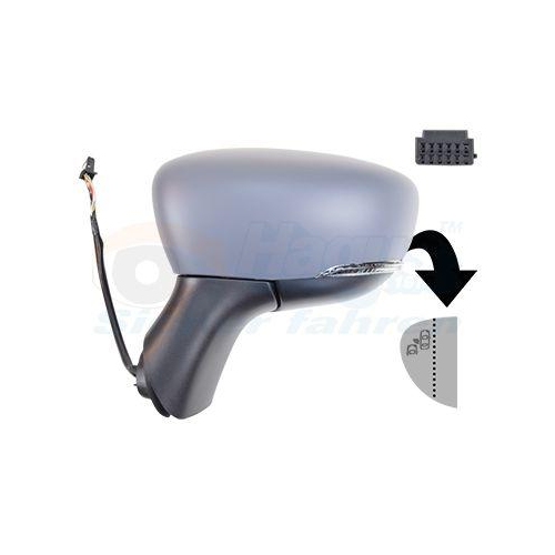 VAN WEZEL Au&szlig;enspiegel * HAGUS * 4420827