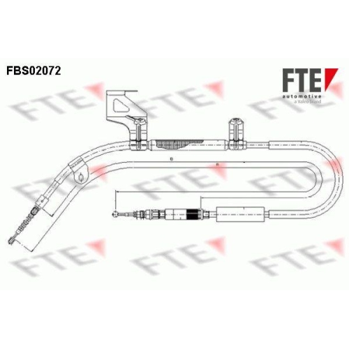 FTE Seilzug, Feststellbremse 9250073