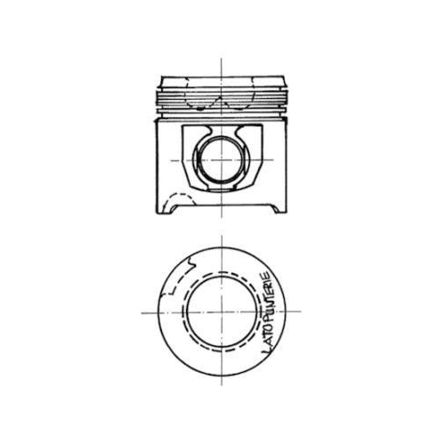 KOLBENSCHMIDT Kolben 90152600