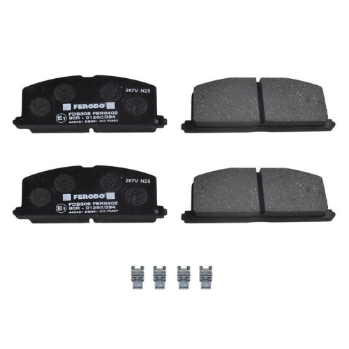 FERODO Bremsbelagsatz, Scheibenbremse PREMIER ECO FRICTION FDB308