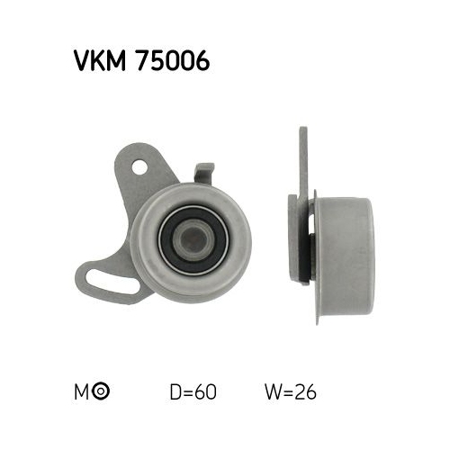SKF Spannrolle, Zahnriemen VKM 75006