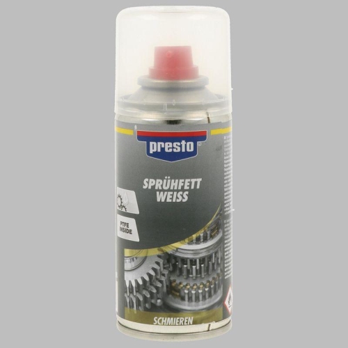 PRESTO Universalschmierstoff Spr&uuml;hfett wei&szlig; 150 ml 429798