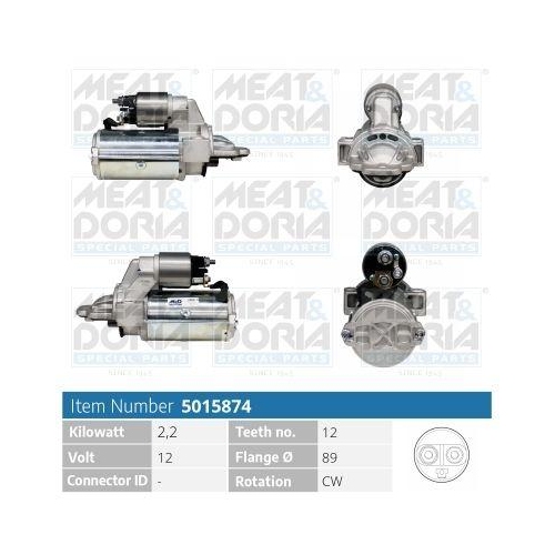 MEAT & DORIA Starter 5015874