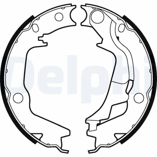 DELPHI Bremsbackensatz, Feststellbremse LS2011