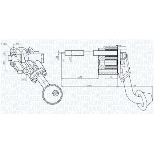 MAGNETI MARELLI Ölpumpe 351516000057