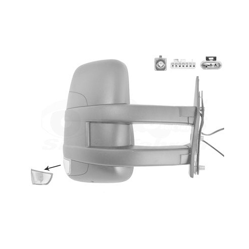 VAN WEZEL Au&szlig;enspiegel * HAGUS * 2816818