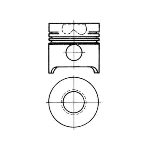 KOLBENSCHMIDT Kolben 90654600
