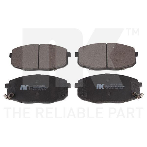 NK Bremsbelagsatz, Scheibenbremse 223506