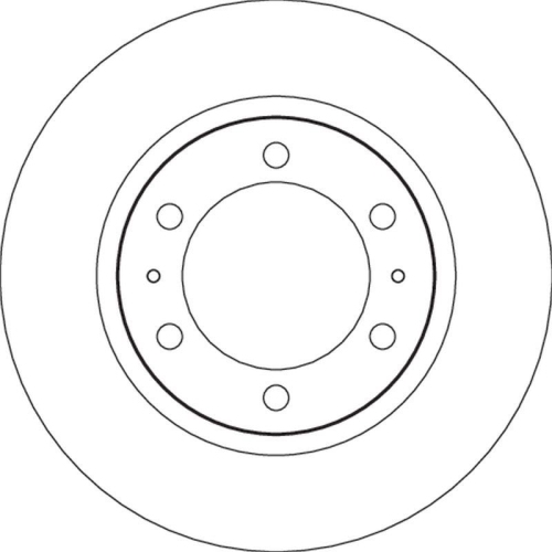 TRW Bremsscheibe DF6726S