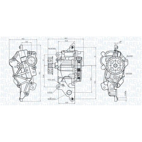 MAGNETI MARELLI &Ouml;lpumpe 351516000073