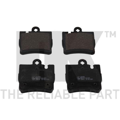 NK Bremsbelagsatz, Scheibenbremse 223354