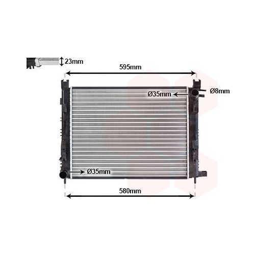 VAN WEZEL K&uuml;hler, Motork&uuml;hlung 15012007