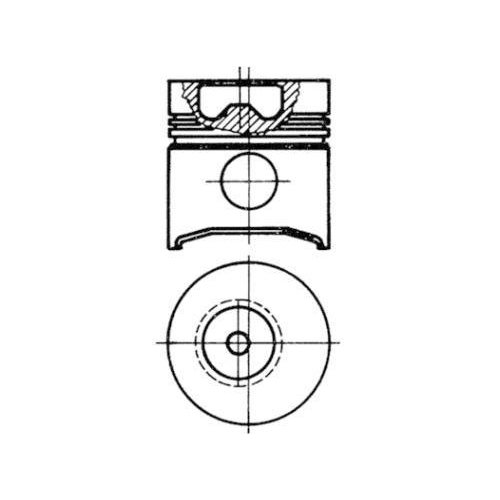 KOLBENSCHMIDT Kolben 91476600