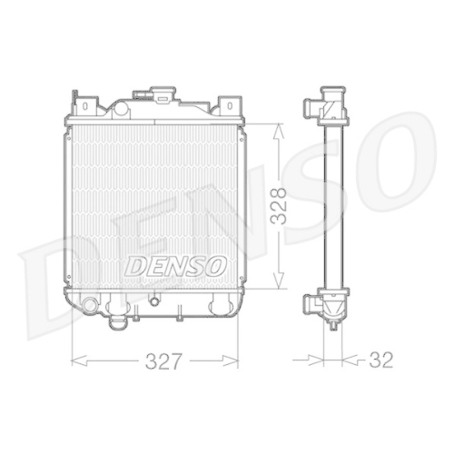 DENSO K&uuml;hler, Motork&uuml;hlung DRM45038