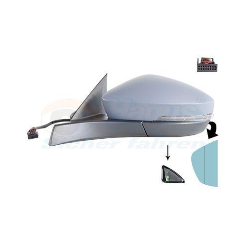 VAN WEZEL Au&szlig;enspiegel * HAGUS * 5710817