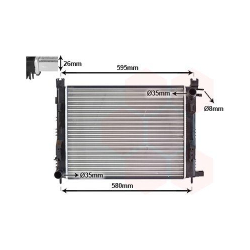 VAN WEZEL K&uuml;hler, Motork&uuml;hlung 15012008