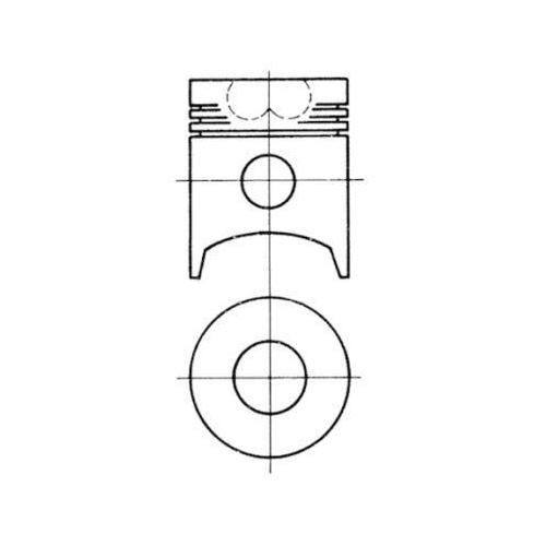 KOLBENSCHMIDT Kolben 93209600