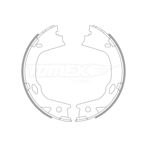 TOMEX Brakes Bremsbackensatz TX 23-47