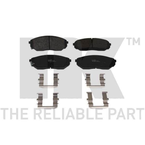 NK Bremsbelagsatz, Scheibenbremse 223508