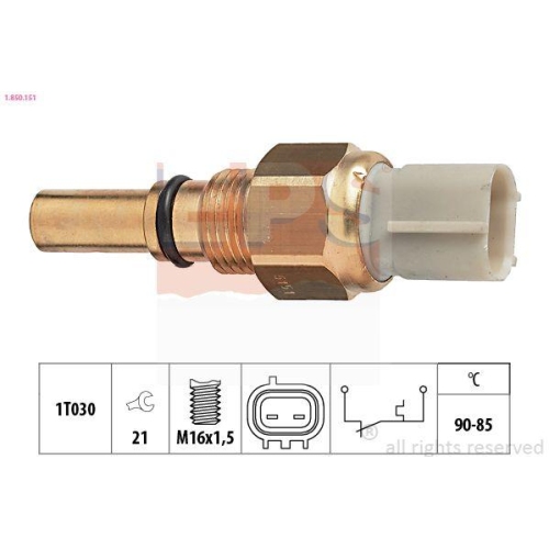 EPS Temperaturschalter, Kühlerlüfter Made in Italy - OE Equivalent