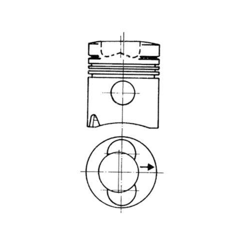 KOLBENSCHMIDT Kolben 93280600