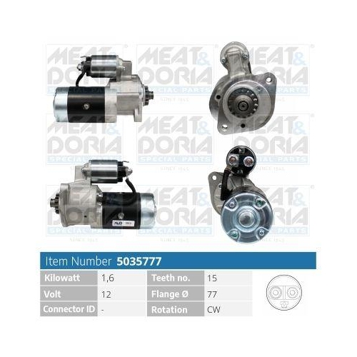 MEAT & DORIA Starter 5035777