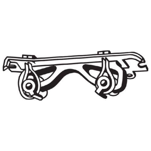 BOSAL Halter, Abgasanlage 255-417