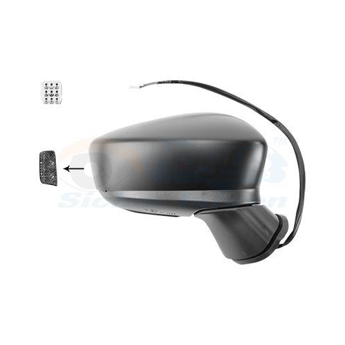 VAN WEZEL Au&szlig;enspiegel * HAGUS * 2744806