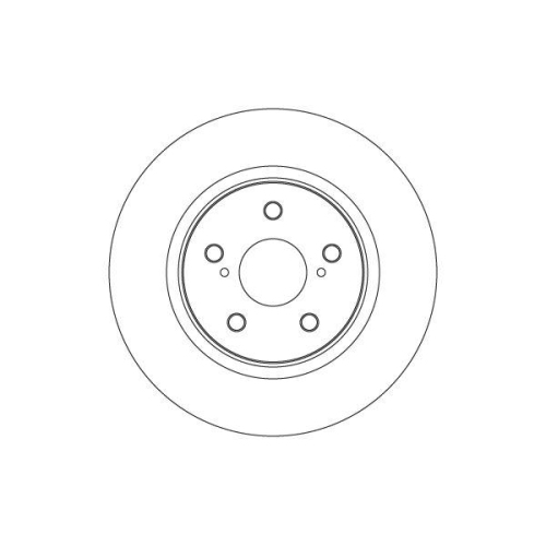 TRW Bremsscheibe TRW SINGLE DF6916S