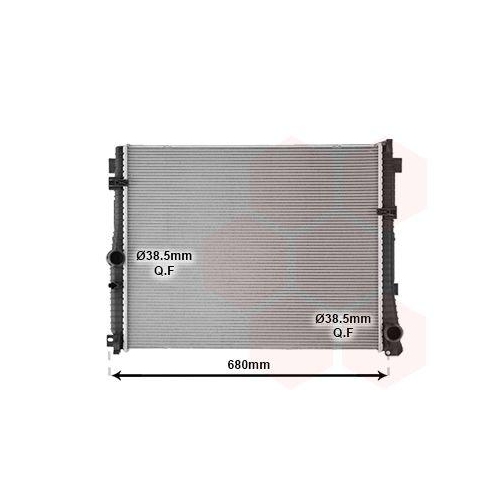 VAN WEZEL K&uuml;hler, Motork&uuml;hlung 06012757