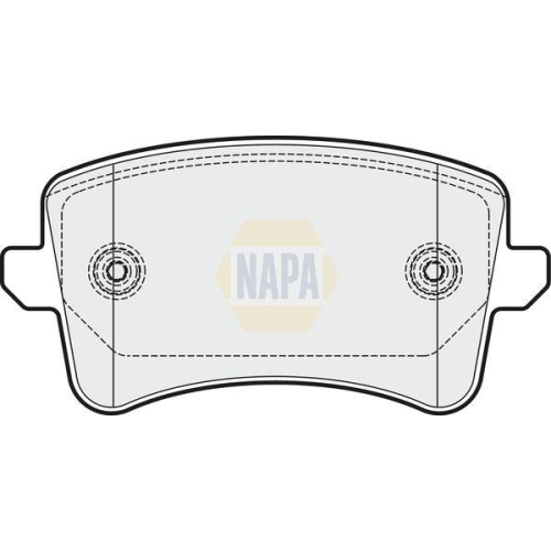 NAPA Bremsbelagsatz, Scheibenbremse NAPA NBP1115