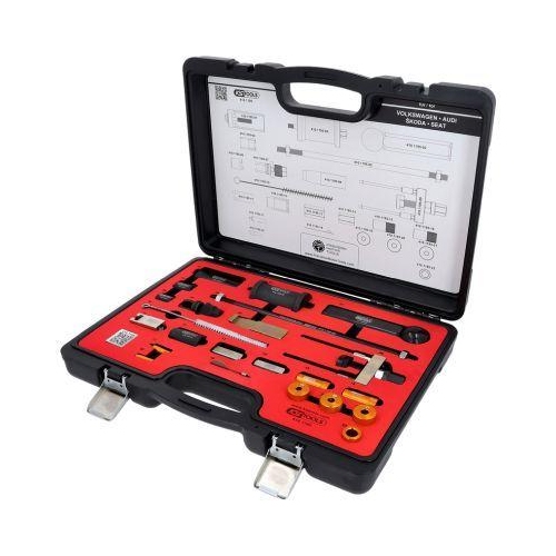 Injektor-D&uuml;sen-Auszieher-Satz f&uuml;r VAG, 23-tlg KS TOOLS 4101195