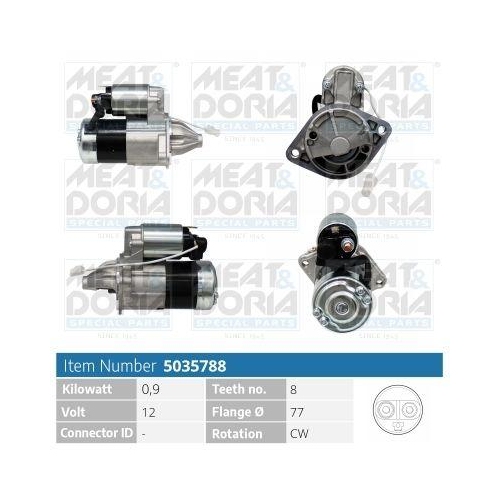 MEAT & DORIA Starter 5035788