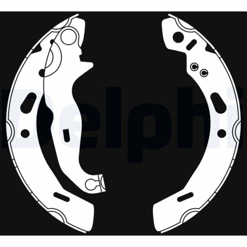 DELPHI Bremsbackensatz LS2016