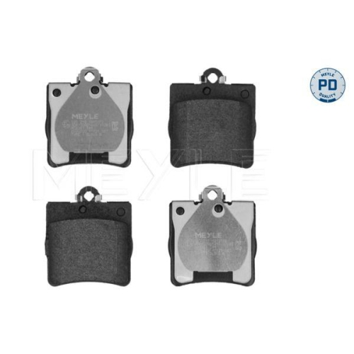 MEYLE Bremsbelagsatz, Scheibenbremse MEYLE-PD: Advanced performance and design. 025 219 1915/PD