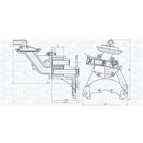 MAGNETI MARELLI Ölpumpe 351516000035